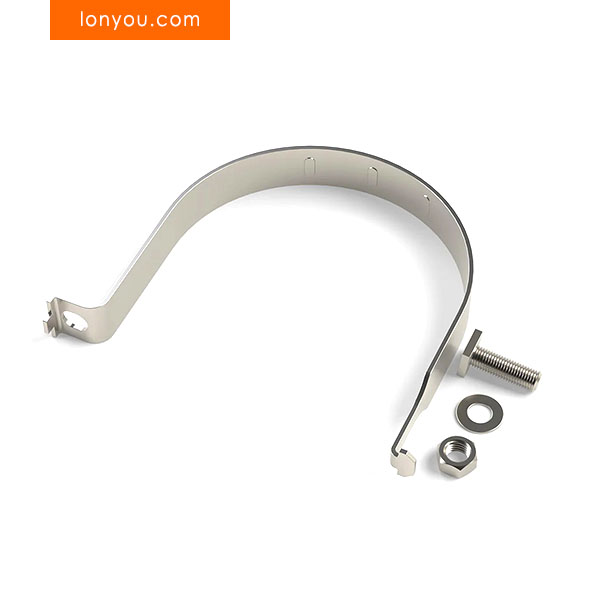Anti Rotational Sign Post Clips