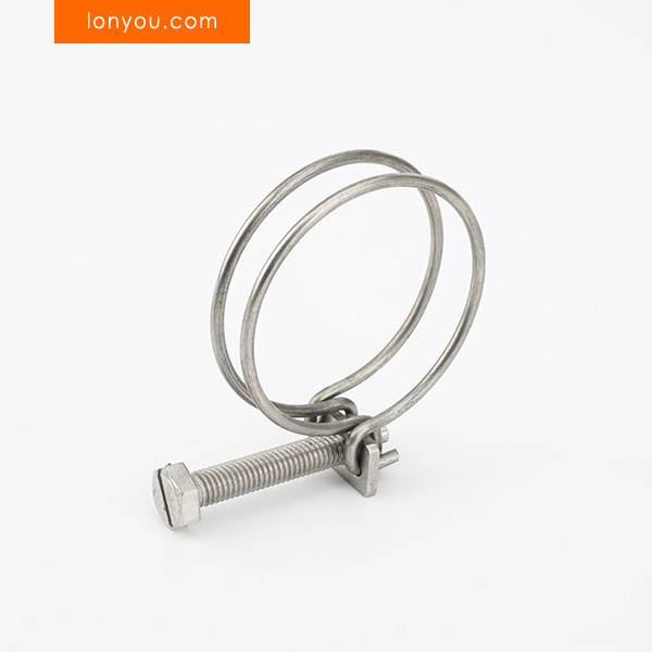 Double Wire Hose Clamps
