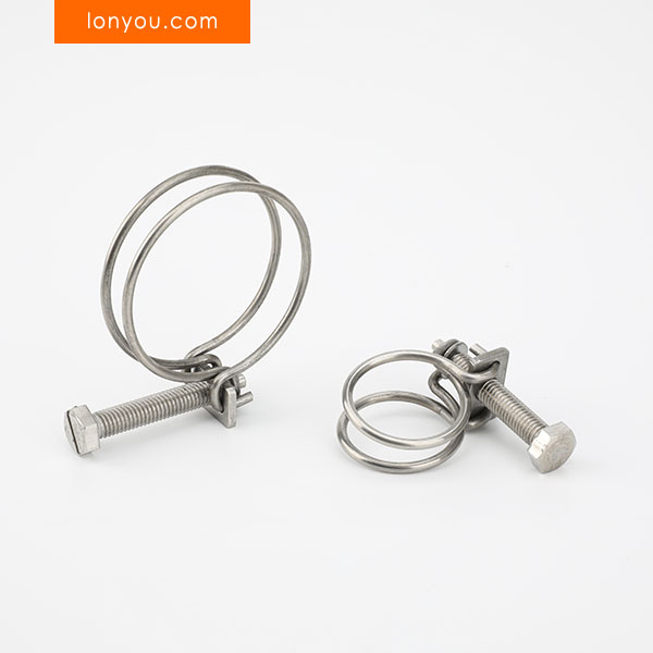 Double Wire Hose Clamps