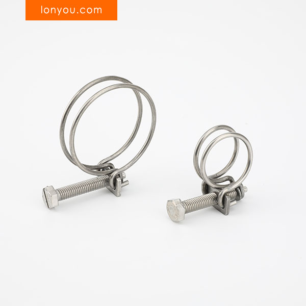 Double Wire Hose Clamps