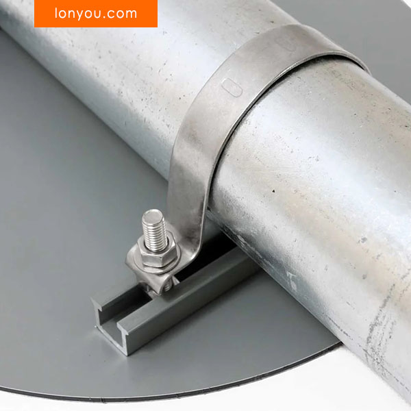 Large Sign Post Clips