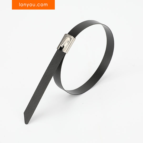 PVC Coated Ball Lock Cable Ties