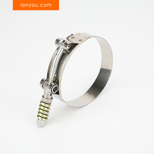 T-Bolt Spring Hose Clamps